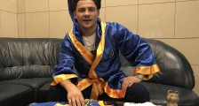 Боксерський халат від срібного олімпійського призера Дениса Берінчика