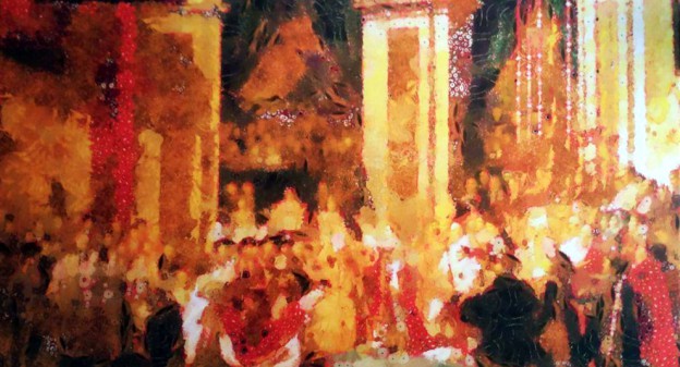 Картина Семена Кисельова «Коронація в соборі Нотр-Дам»