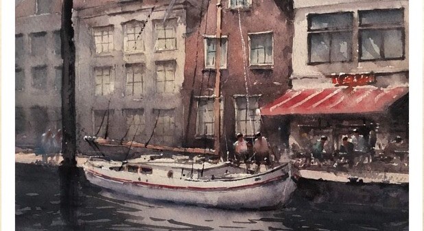 Картина Валерія Бабича «Амстердам»