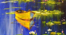 Картина «Лодка» от Елены Клименко